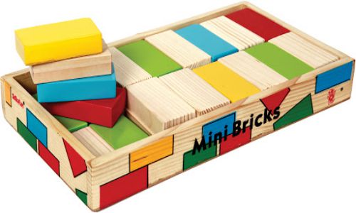 Mini Bricks Wooden